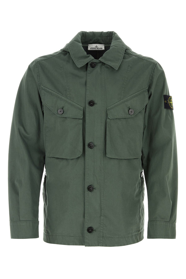 Dark green cotton jacket