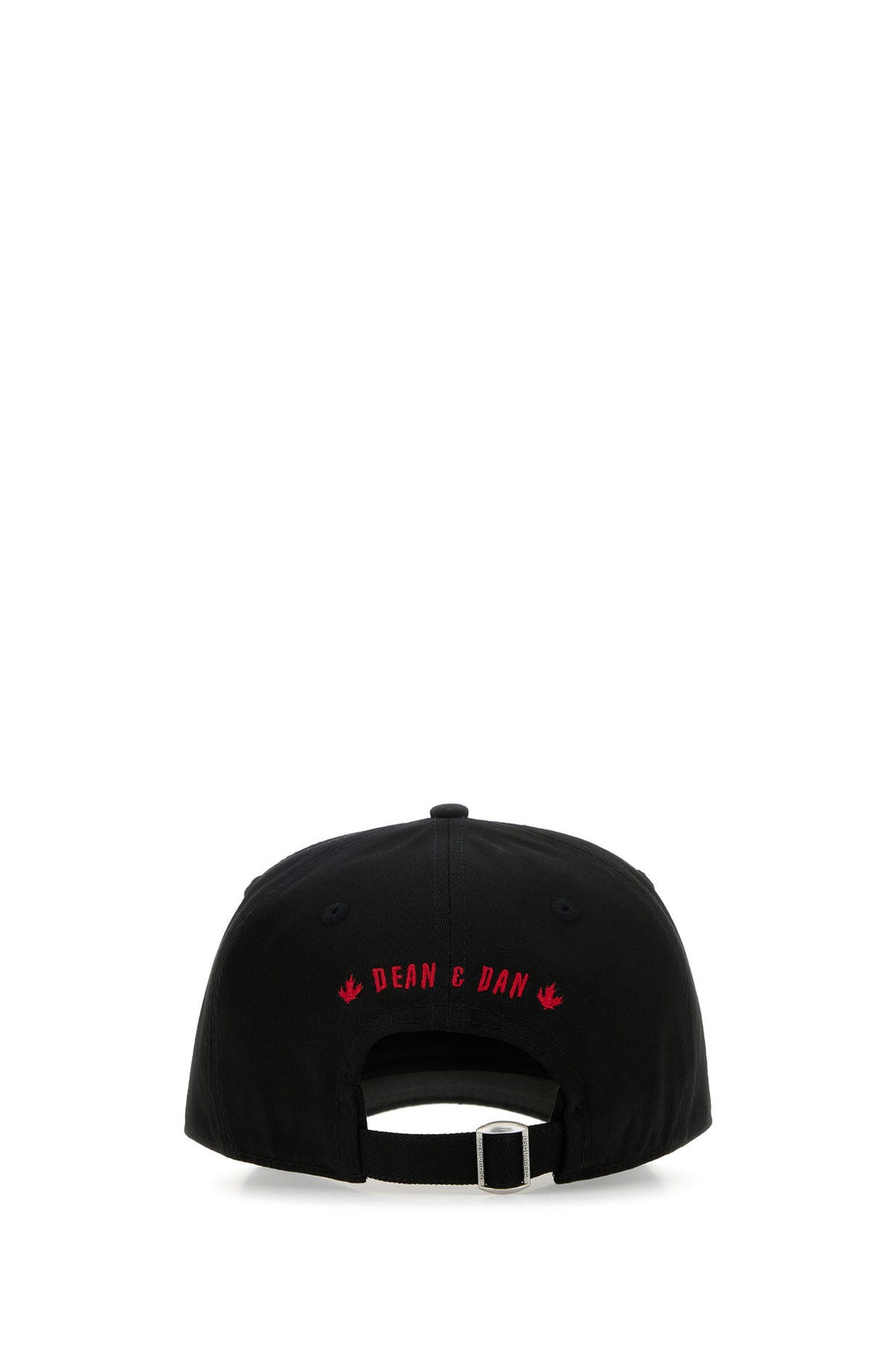 Black cotton baseball cap