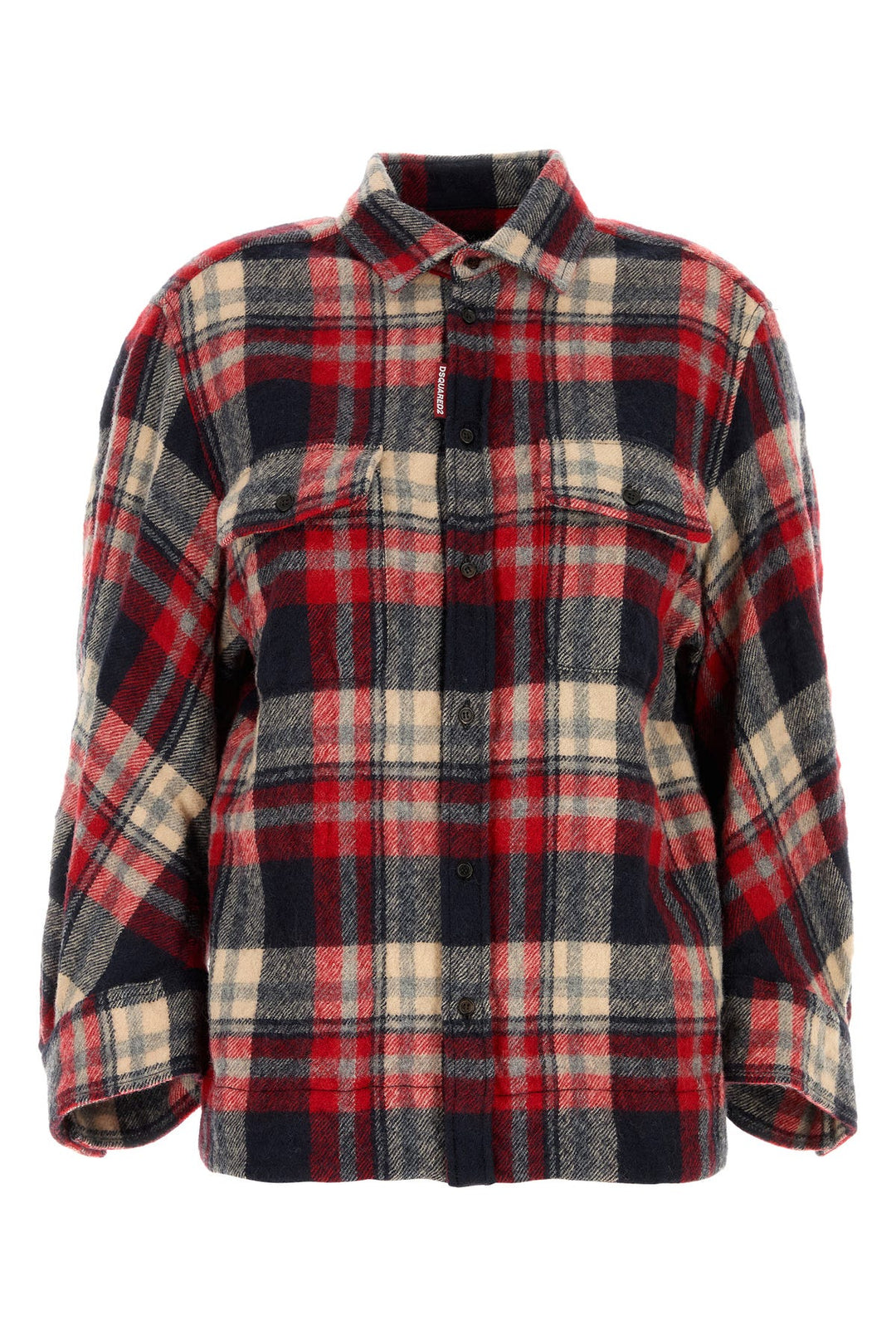 Embroidered flannel Dean shirt