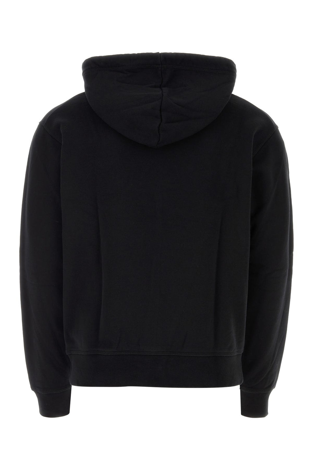 Black cotton sweatshirt