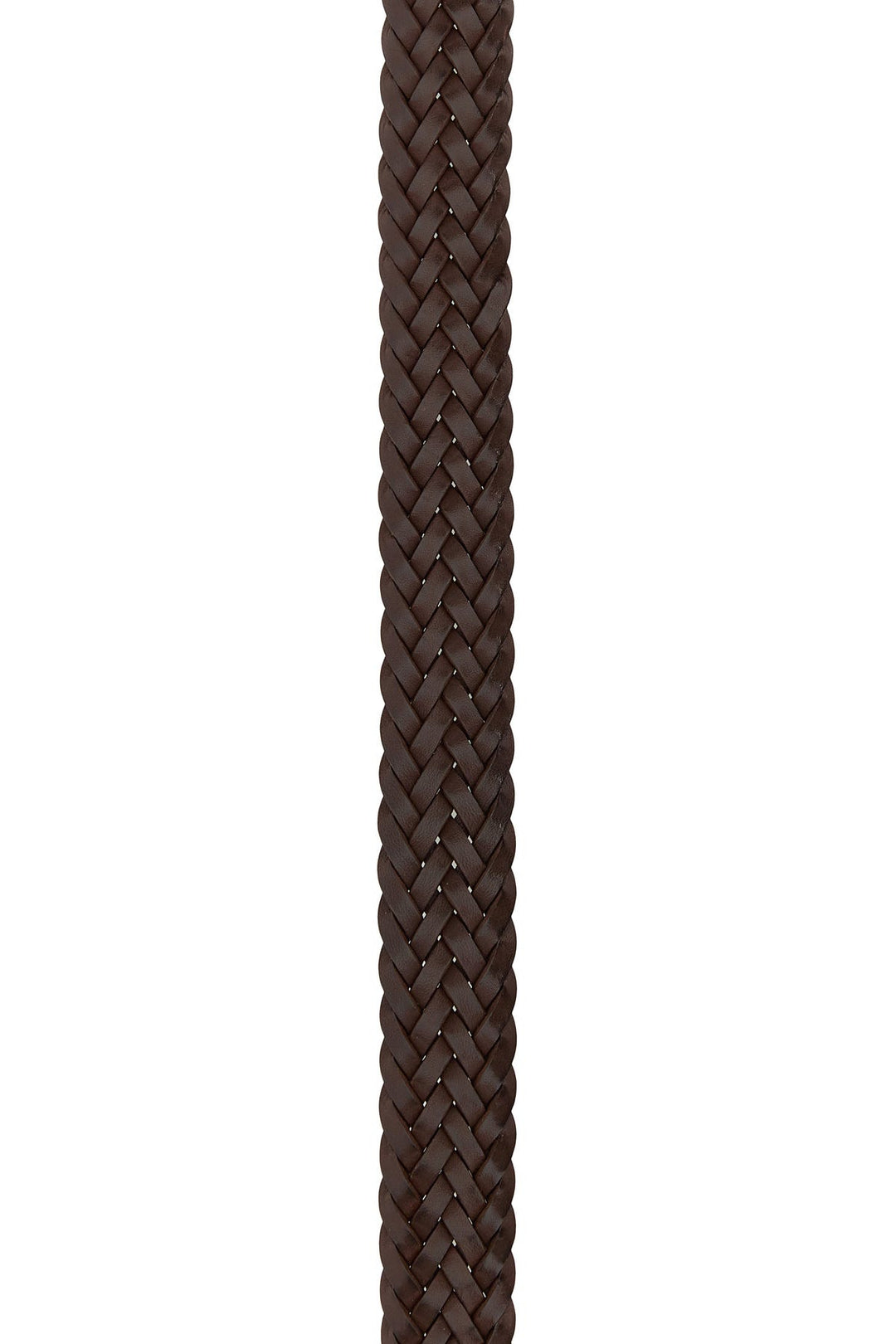 Brown leather belt