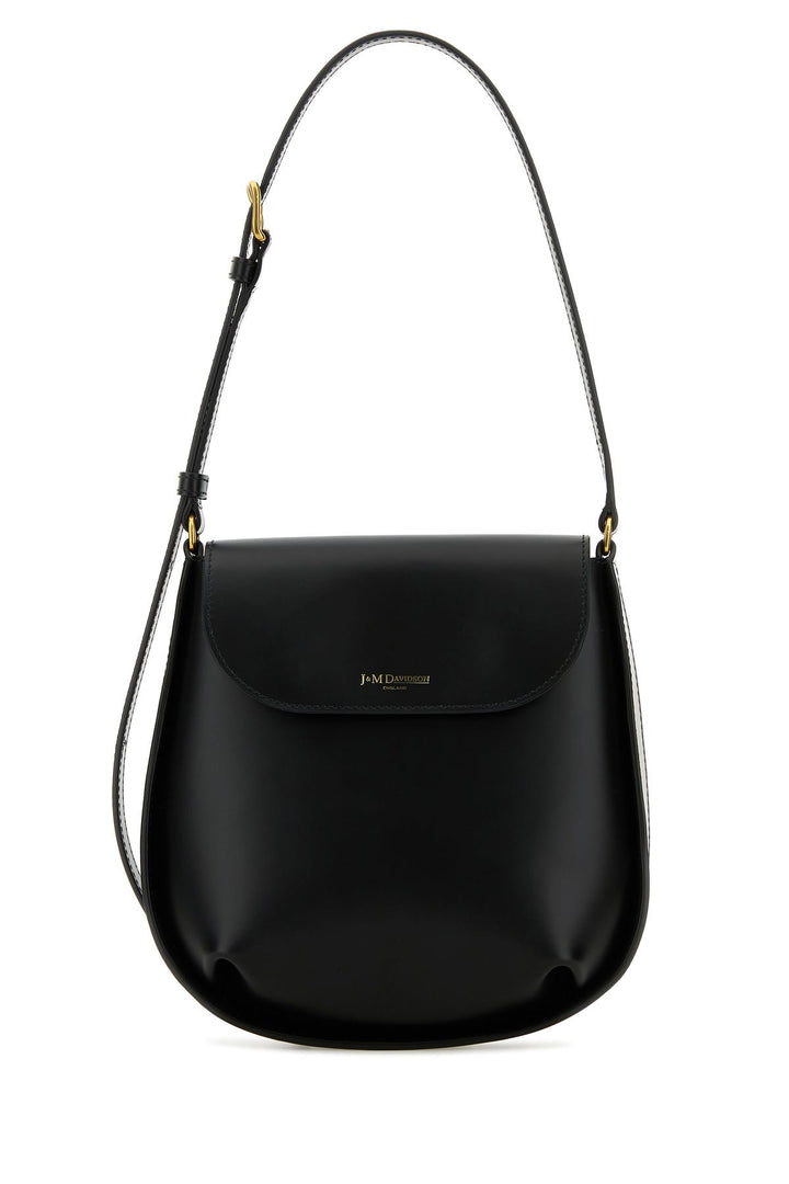 Black leather small Dash shoulder bag