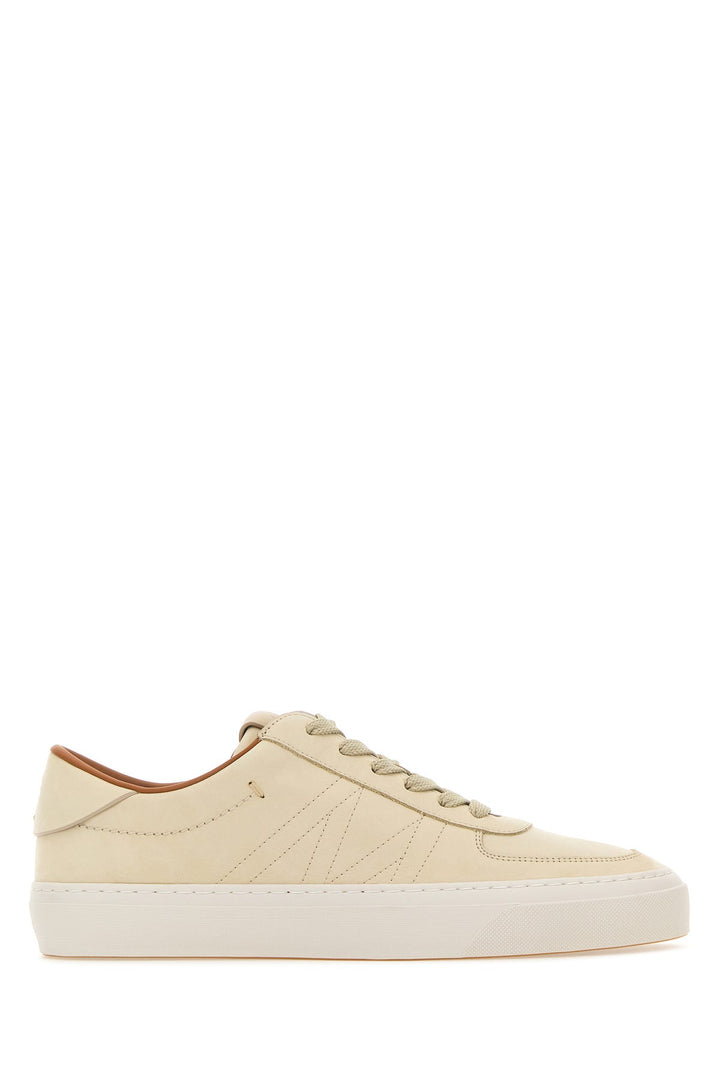 Sand leather Monclub sneakers