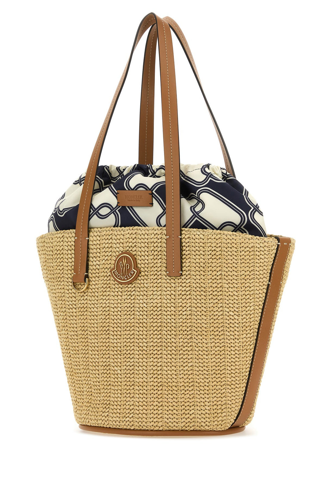 Raffia small Hubba shopping bag