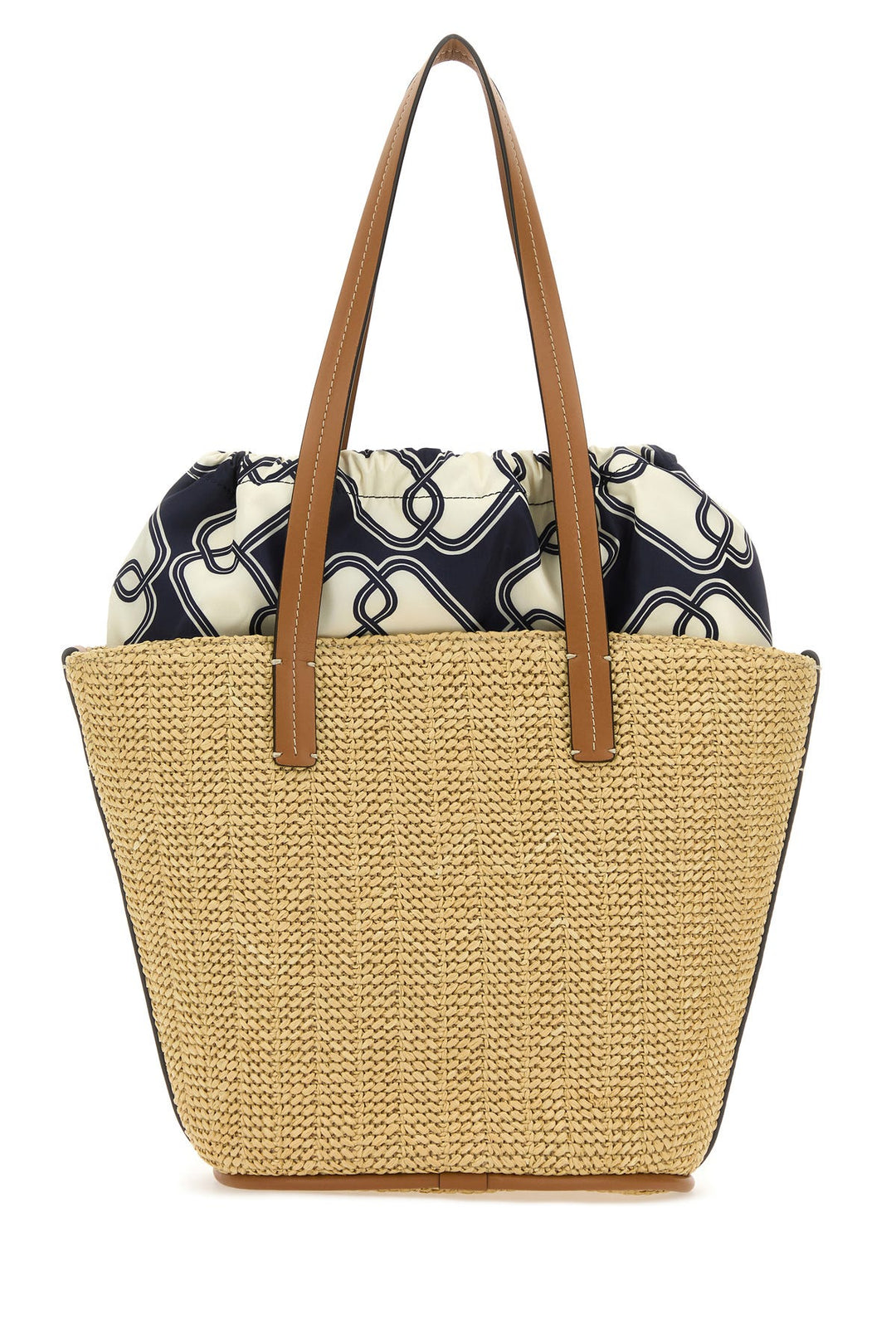 Raffia small Hubba shopping bag