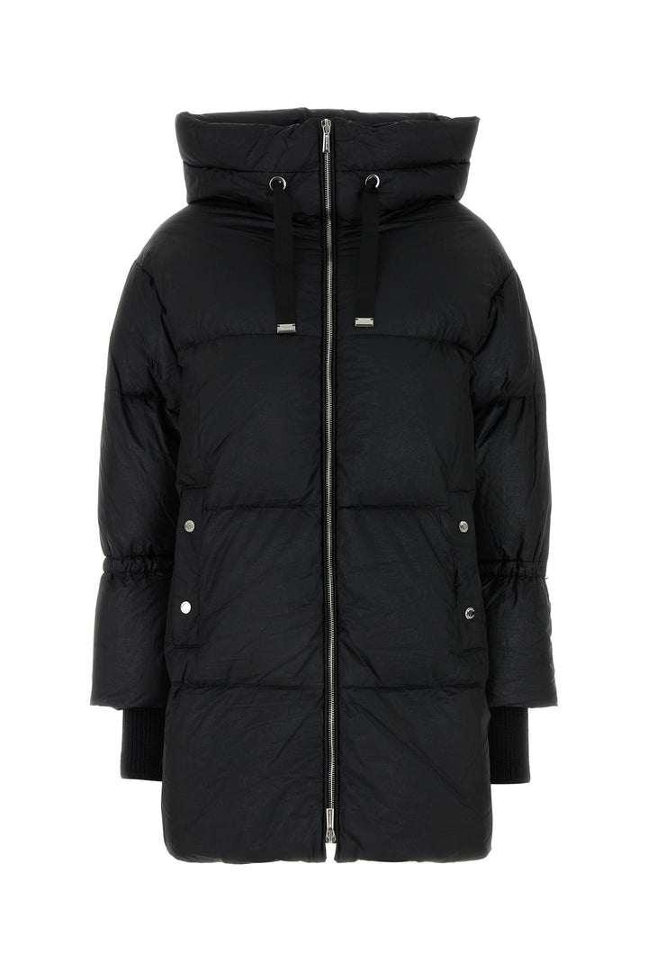 Black nylon Justine down jacket