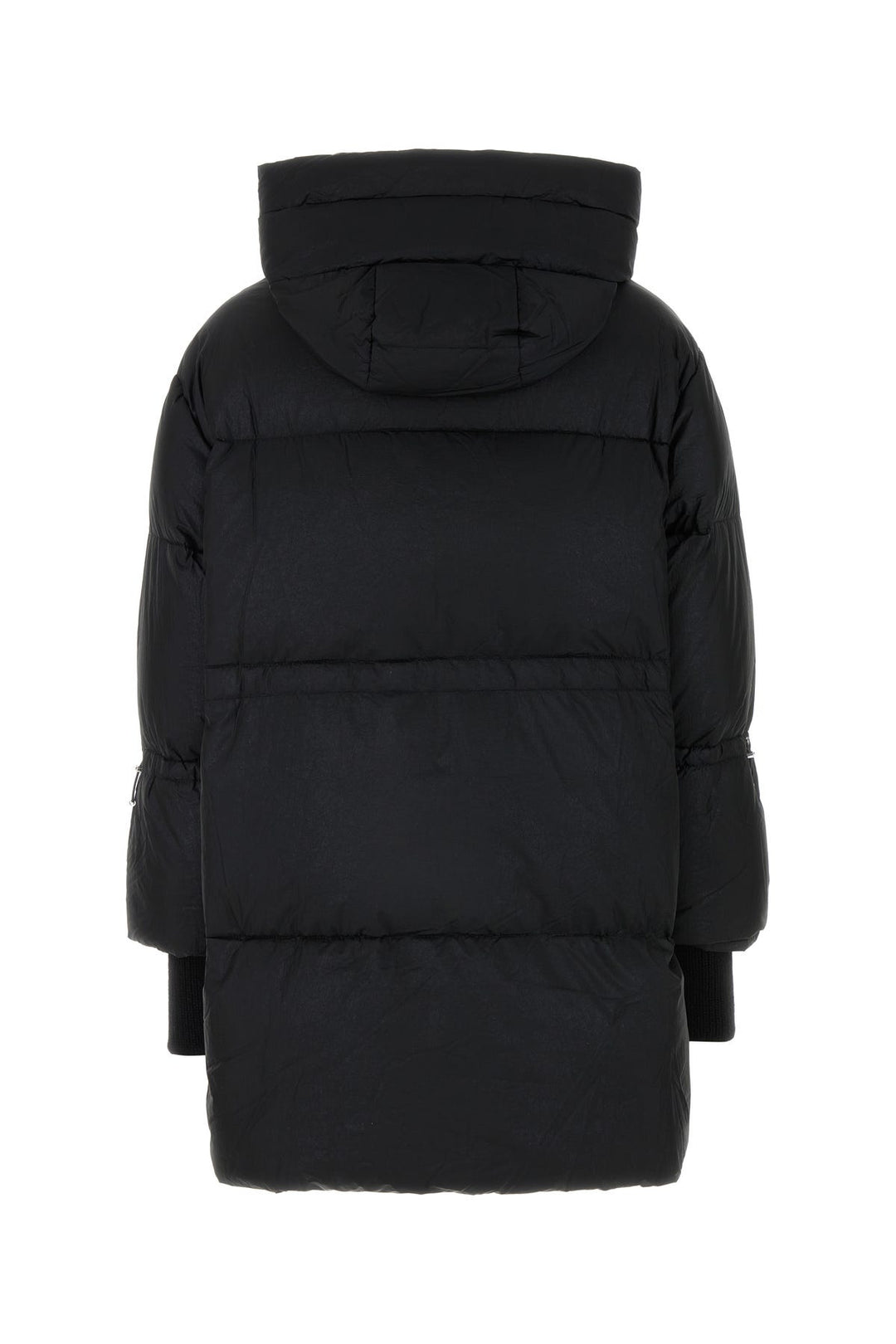 Black nylon Justine down jacket