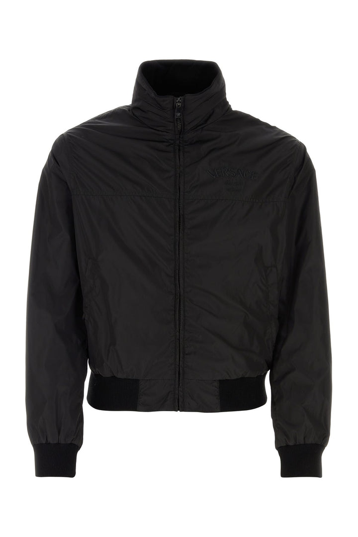 Black nylon jacket