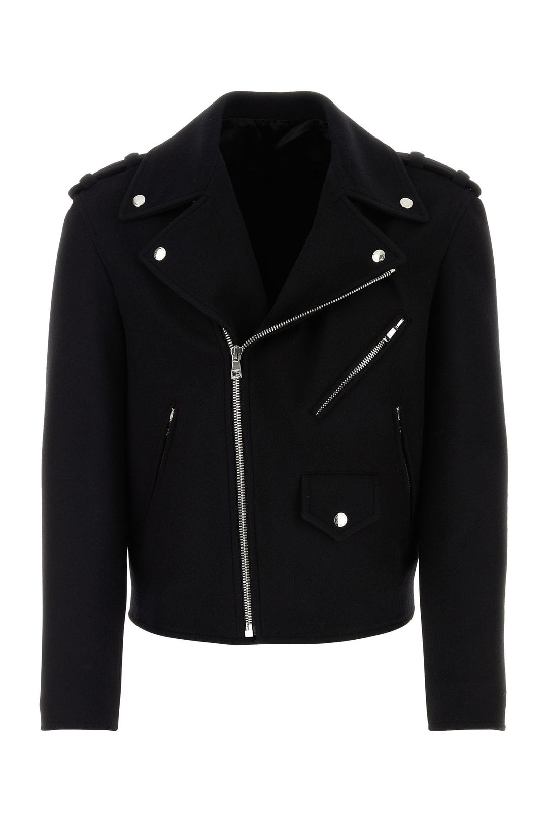 Black felt jacket