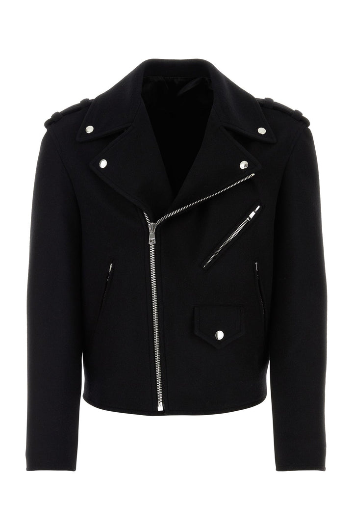 Black felt jacket