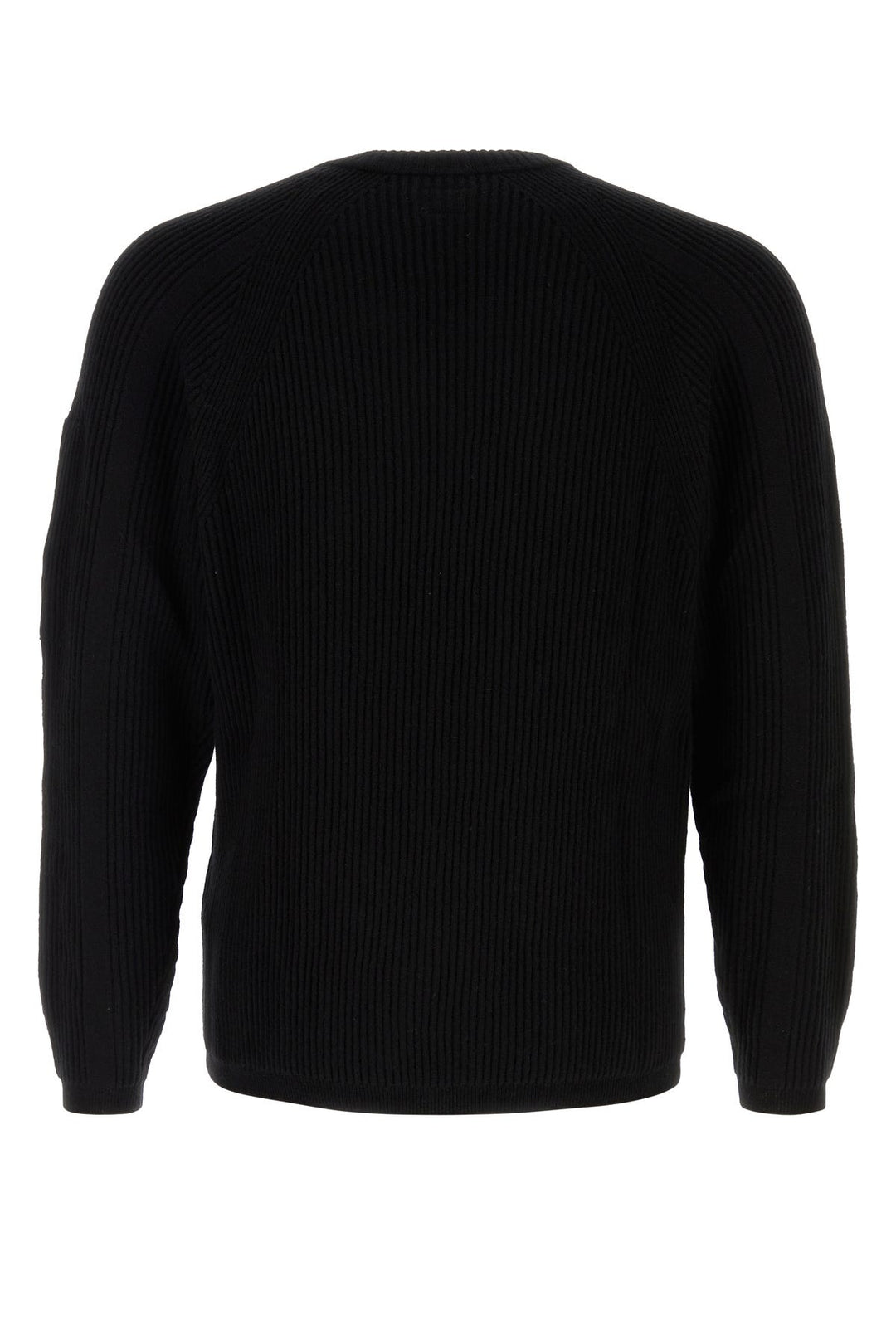 Black wool blend sweater