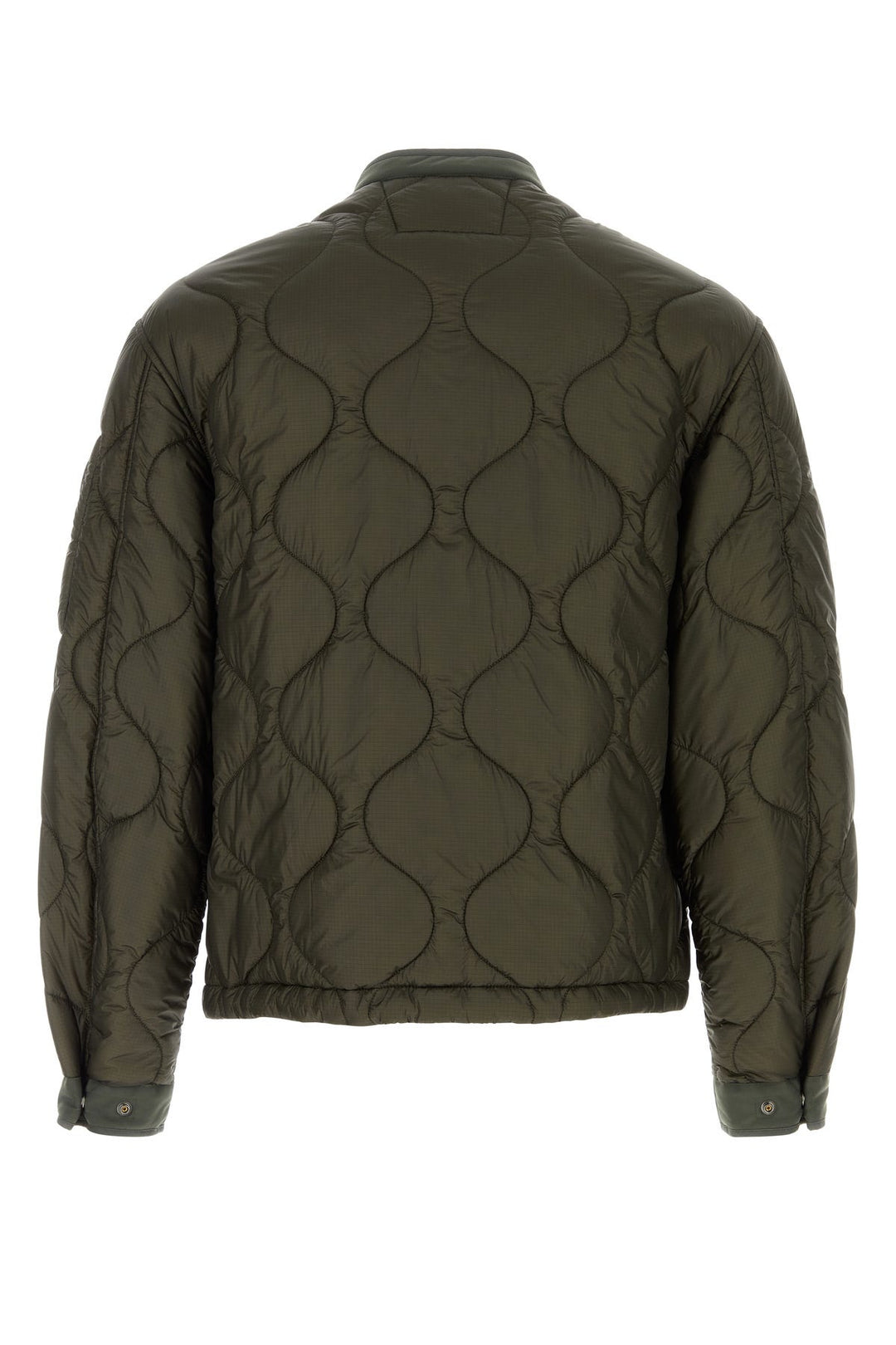 Army green nylon jacket