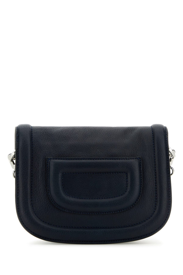 Two-tone leather mini Alphaville handbag