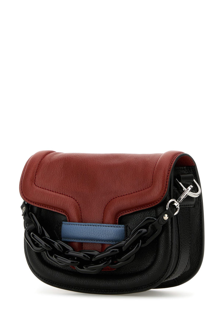 Multicolor leather mini Alphaville handbag