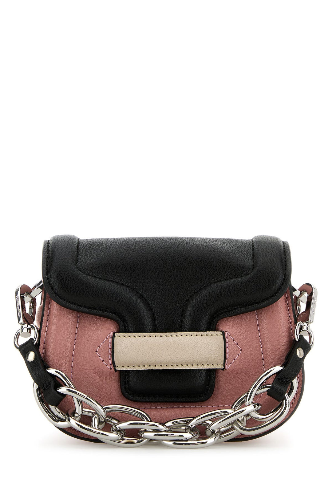 Multicolor leather micro Alphaville handbag