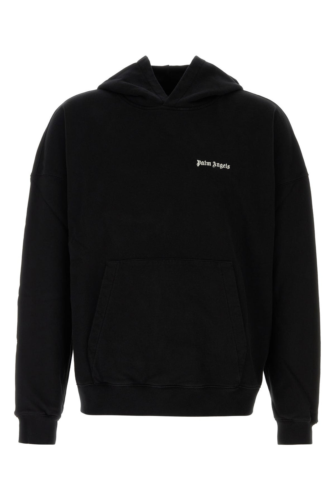 Black cotton oversize sweatshirt