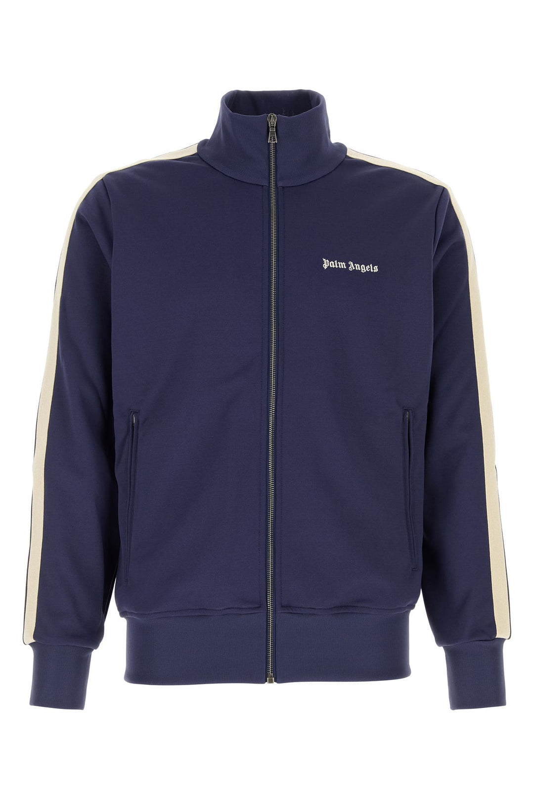 Blue polyester sweatshirt