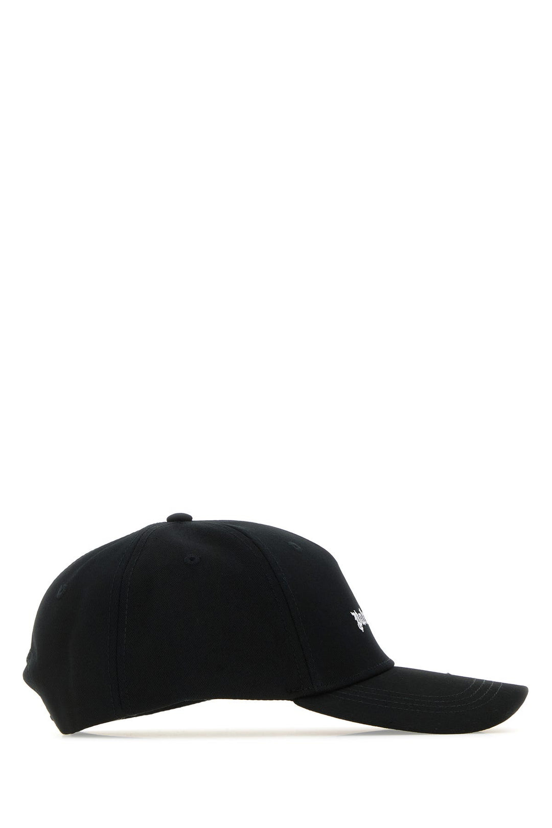 Black cotton baseball cap