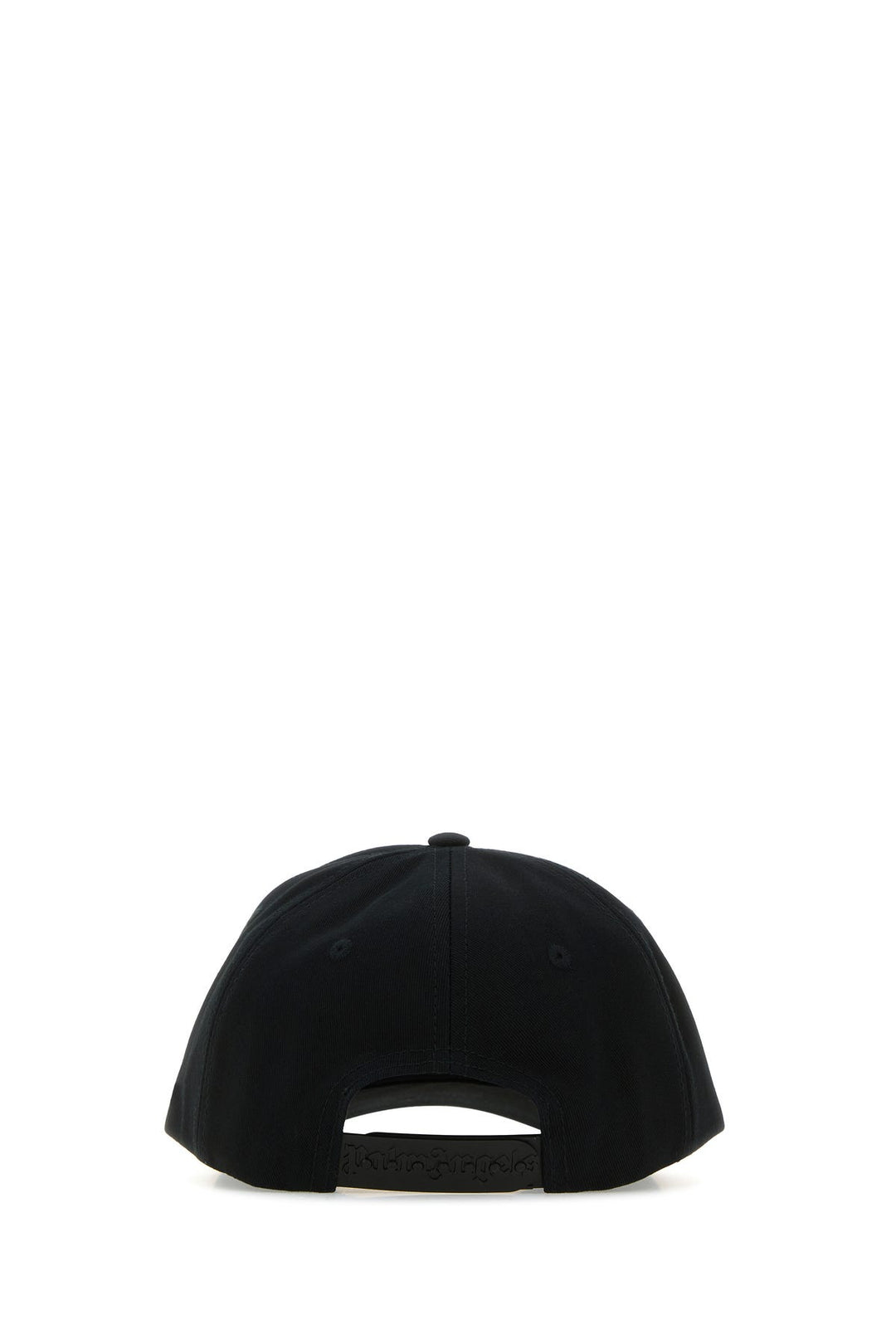 Black cotton baseball cap