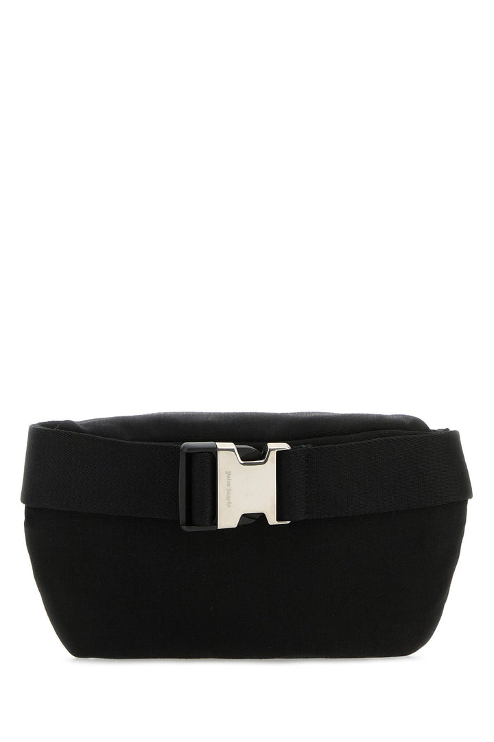 Black canvas Cordura belt bag