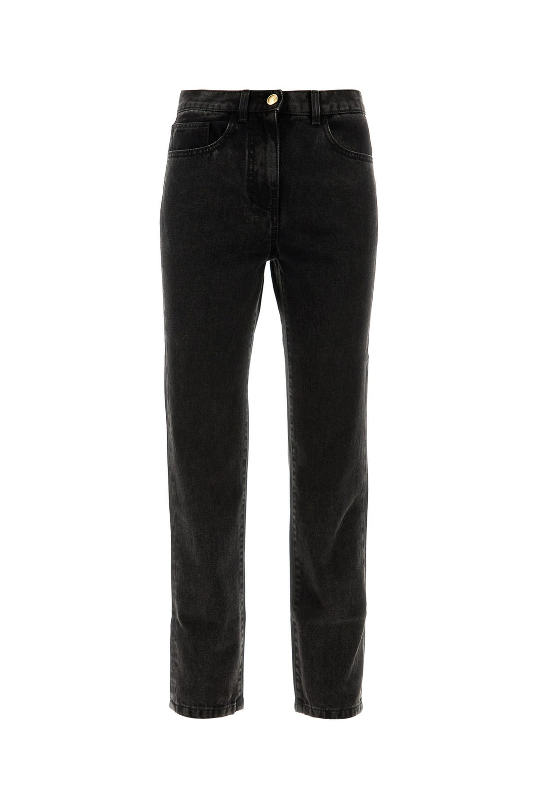 Black denim jeans