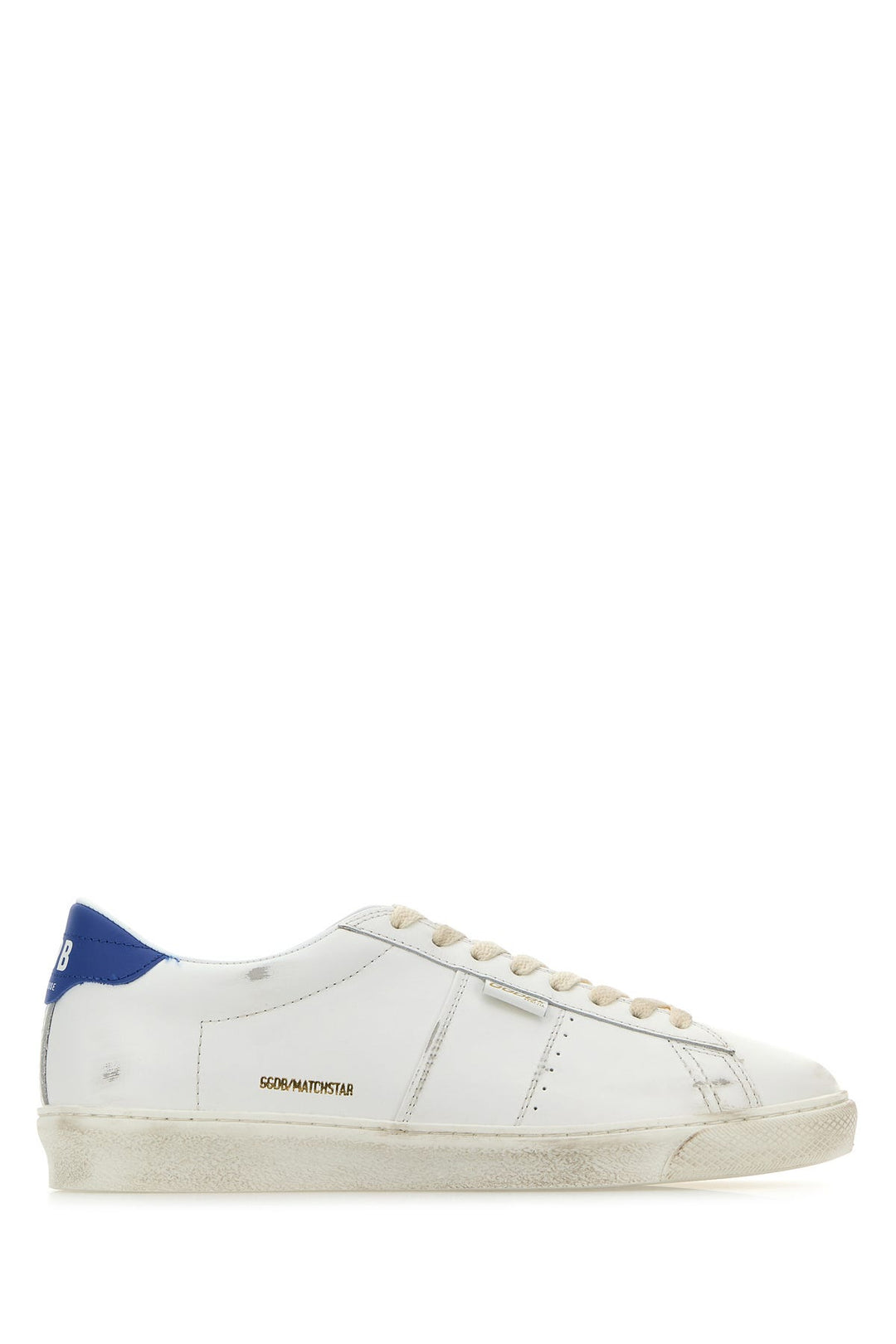 White leather Matchstar sneakers