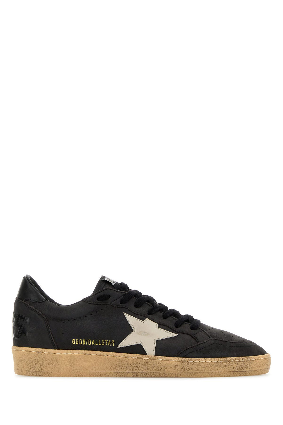 Black leather Ball Star sneakers