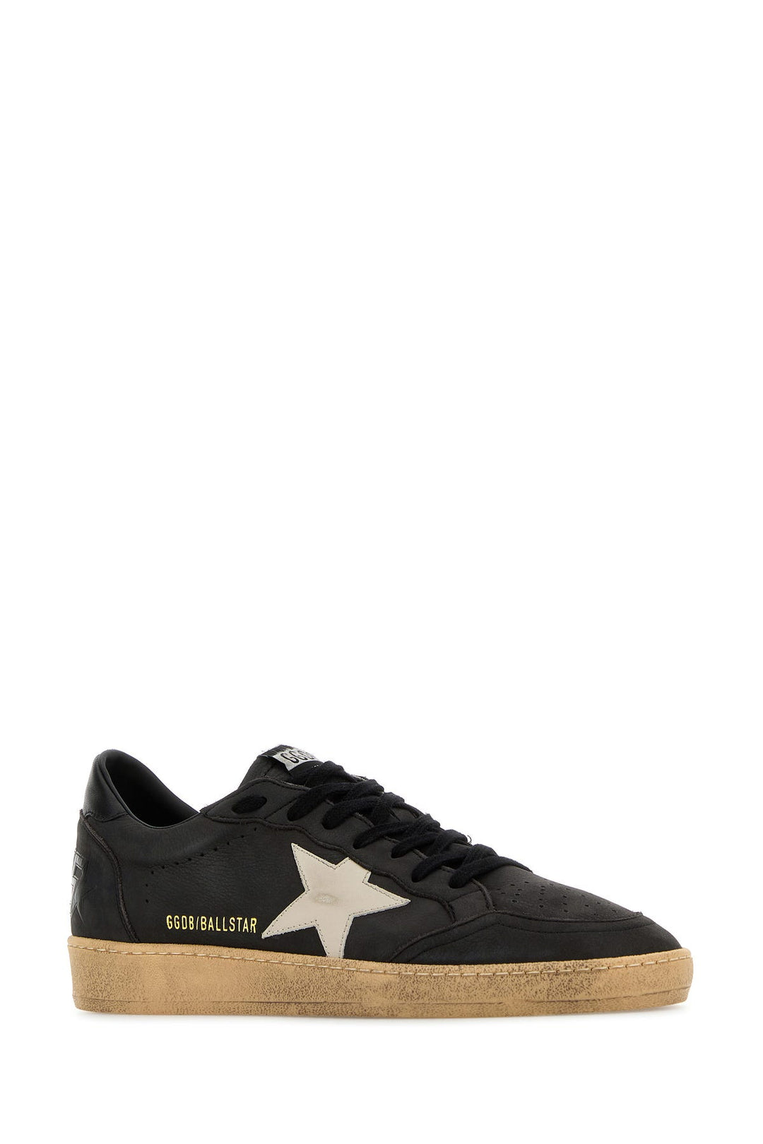 Black leather Ball Star sneakers