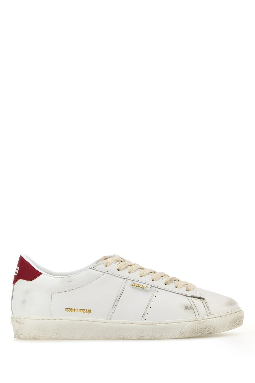 White leather Matchstar sneakers