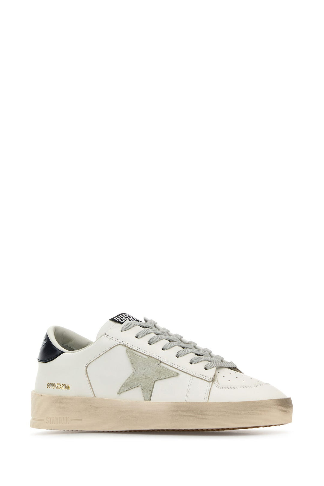 White leather Stardan sneakers