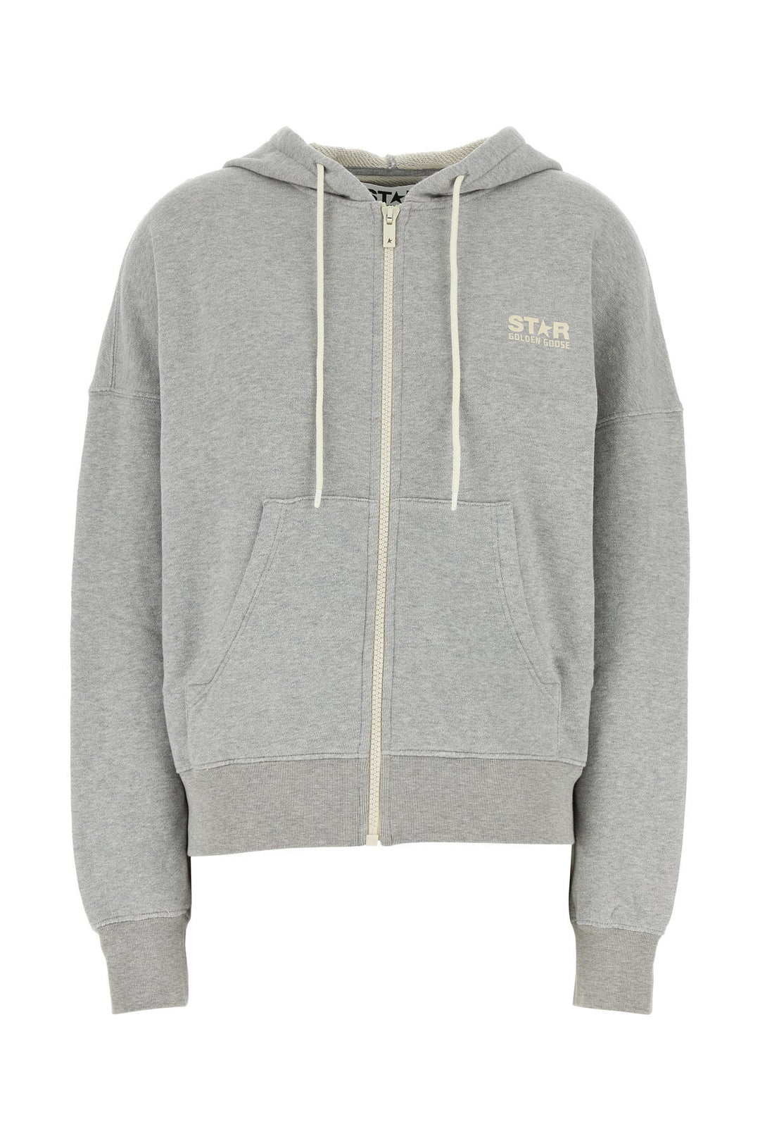 Melange grey cotton oversize Michael sweatshirt