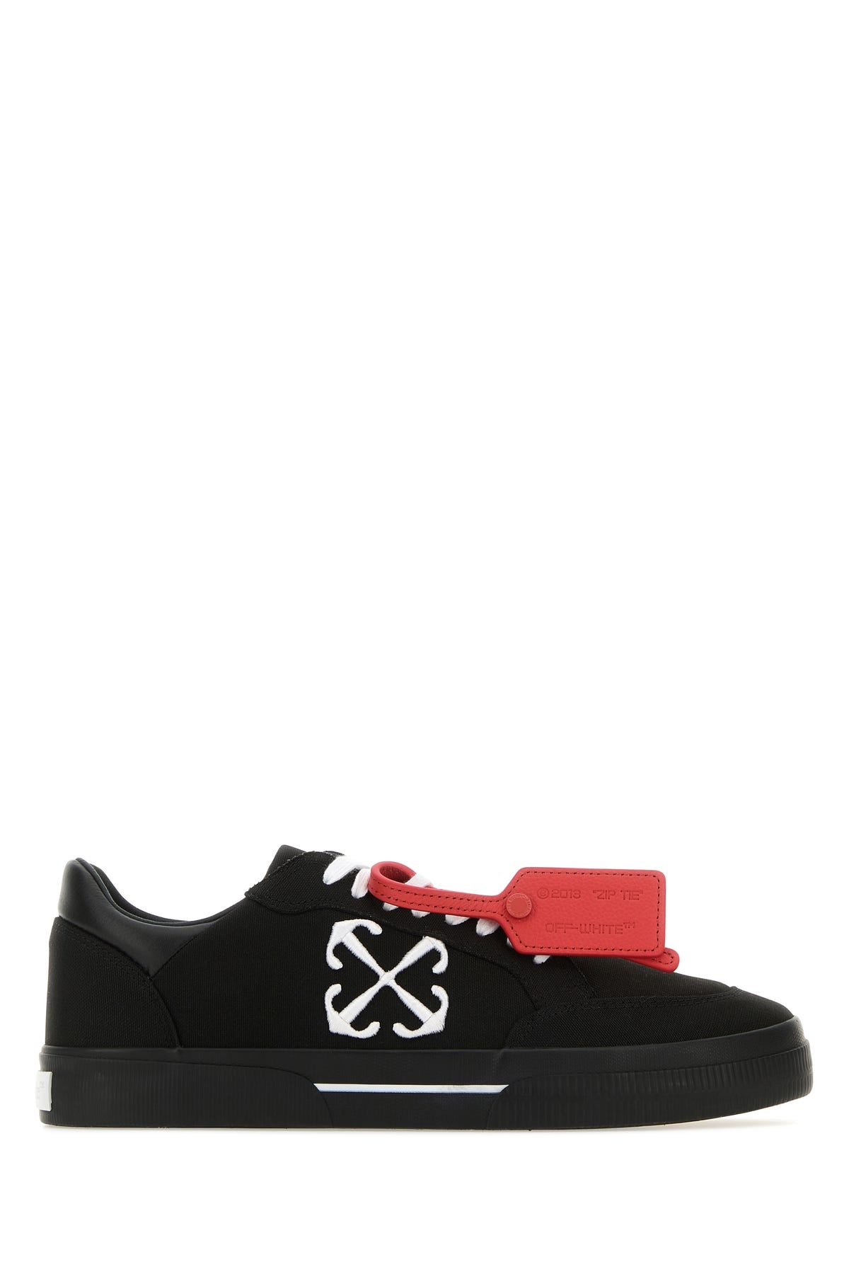 Black canvas New Low Vulcanized sneakers