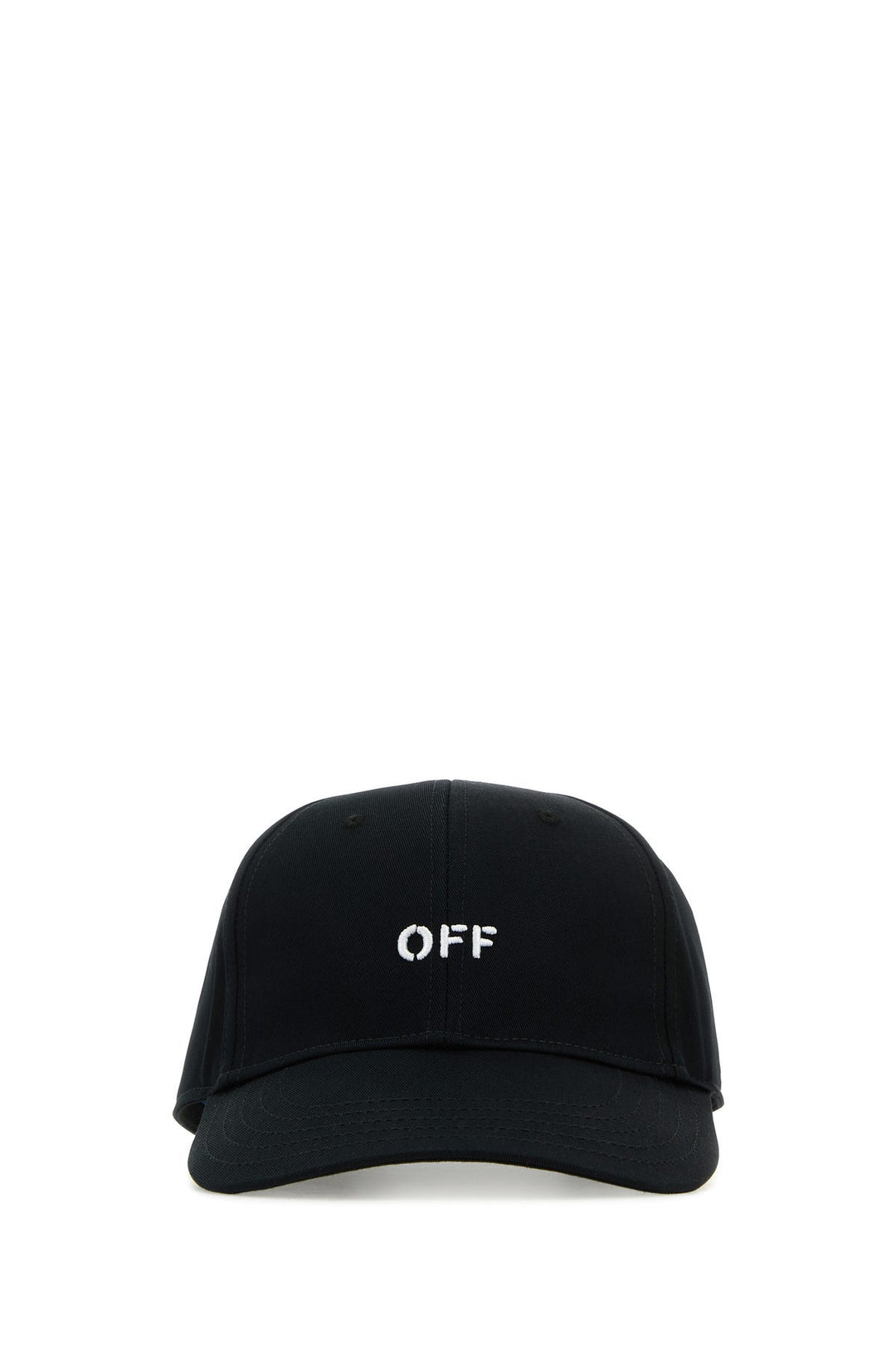 Black cotton baseball cap