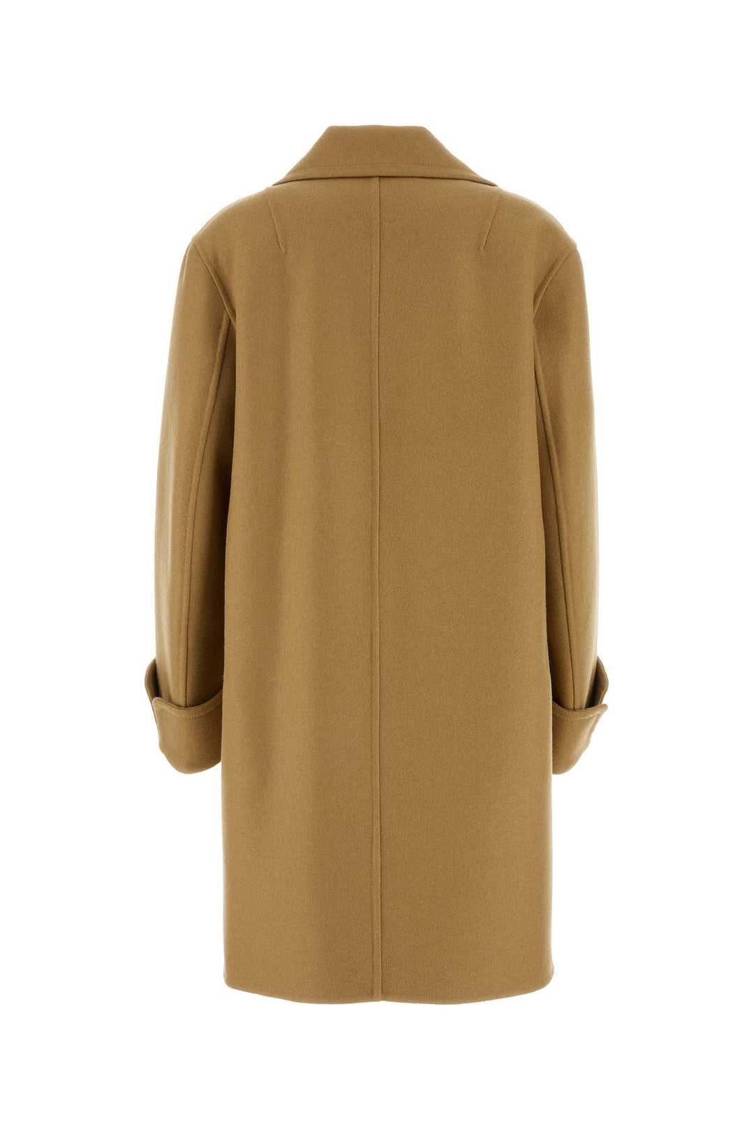 Camel wool blend coat