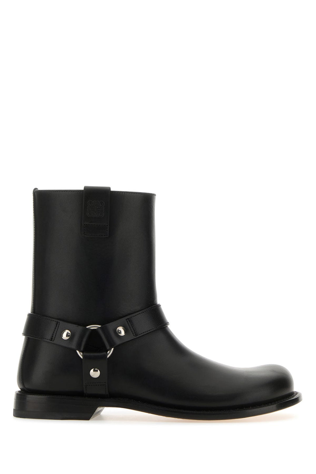 Black leather Campo Biker boots