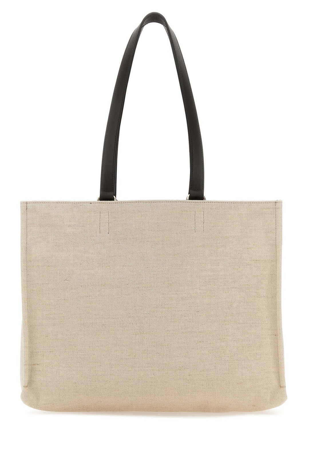 Sand canvas shopping bag