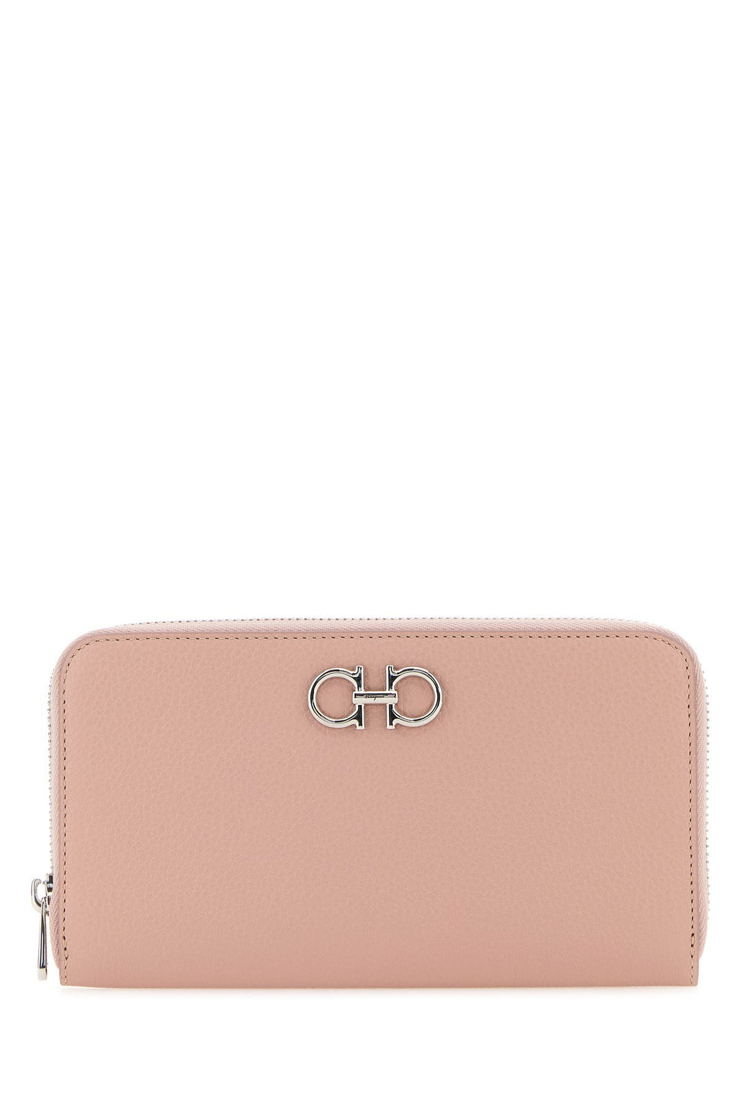 Pink leather wallet