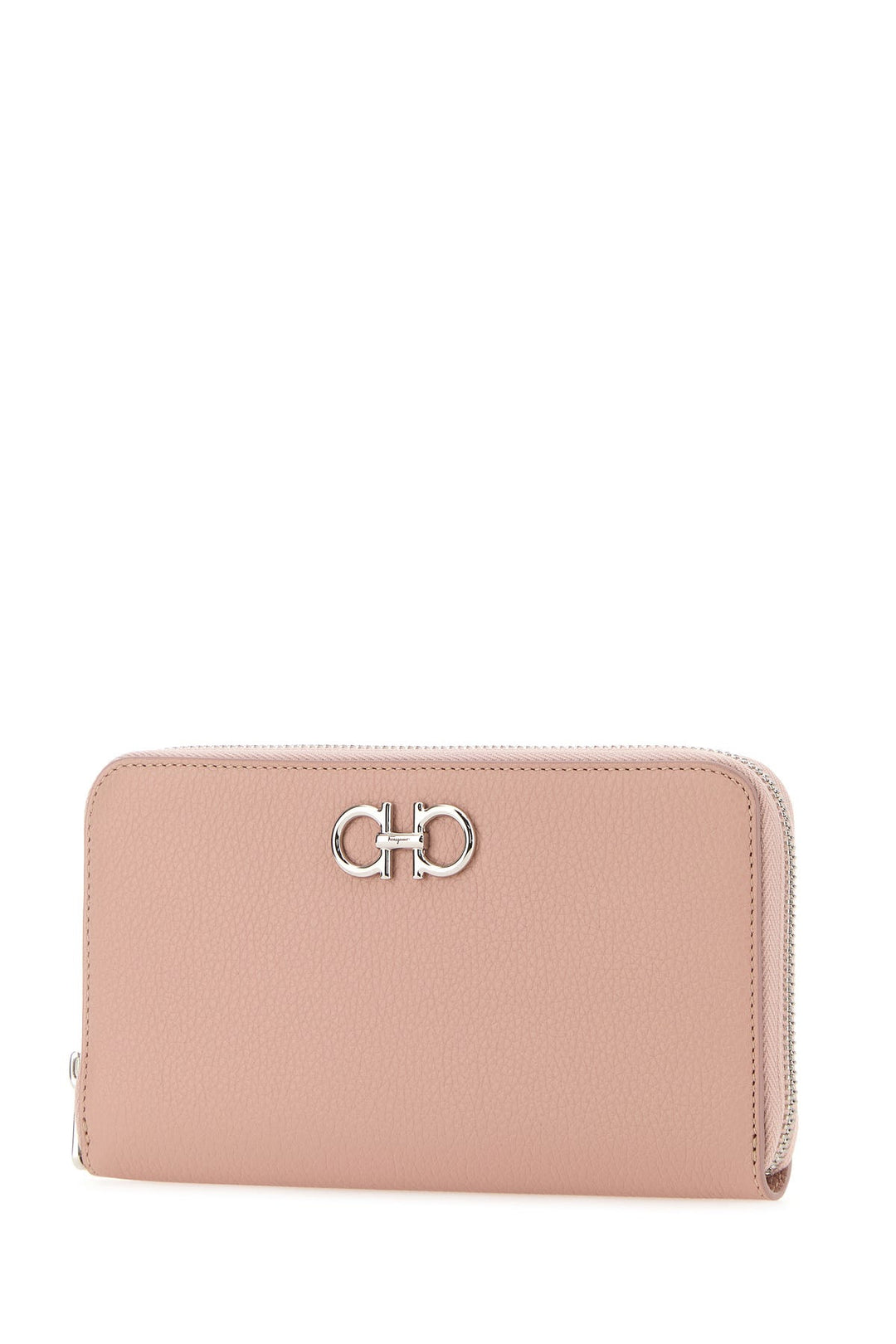 Pink leather wallet