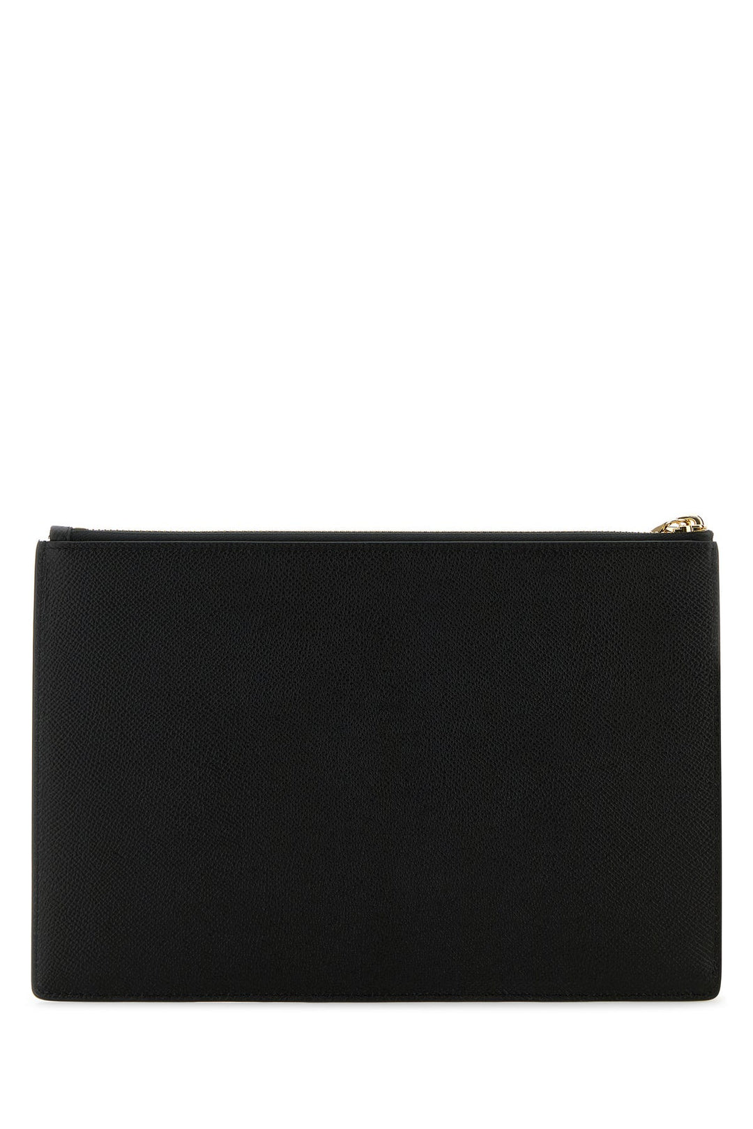 Black leather pouch