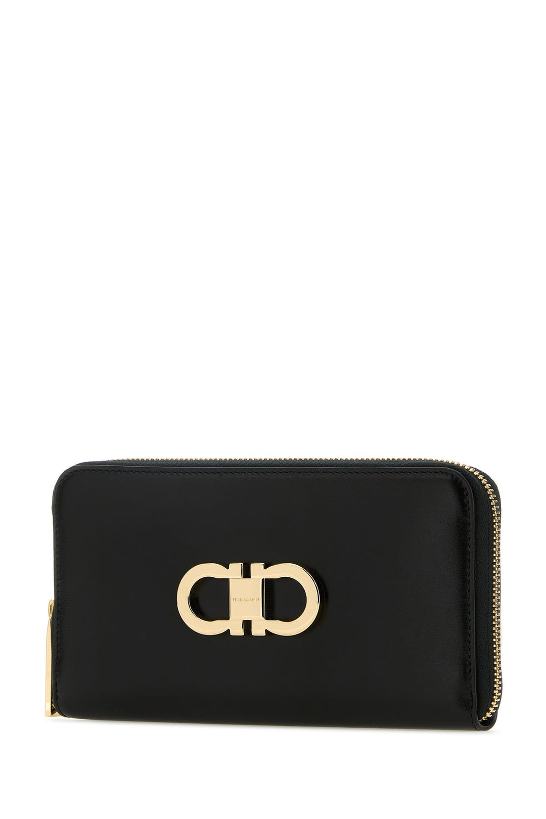 Black leather wallet