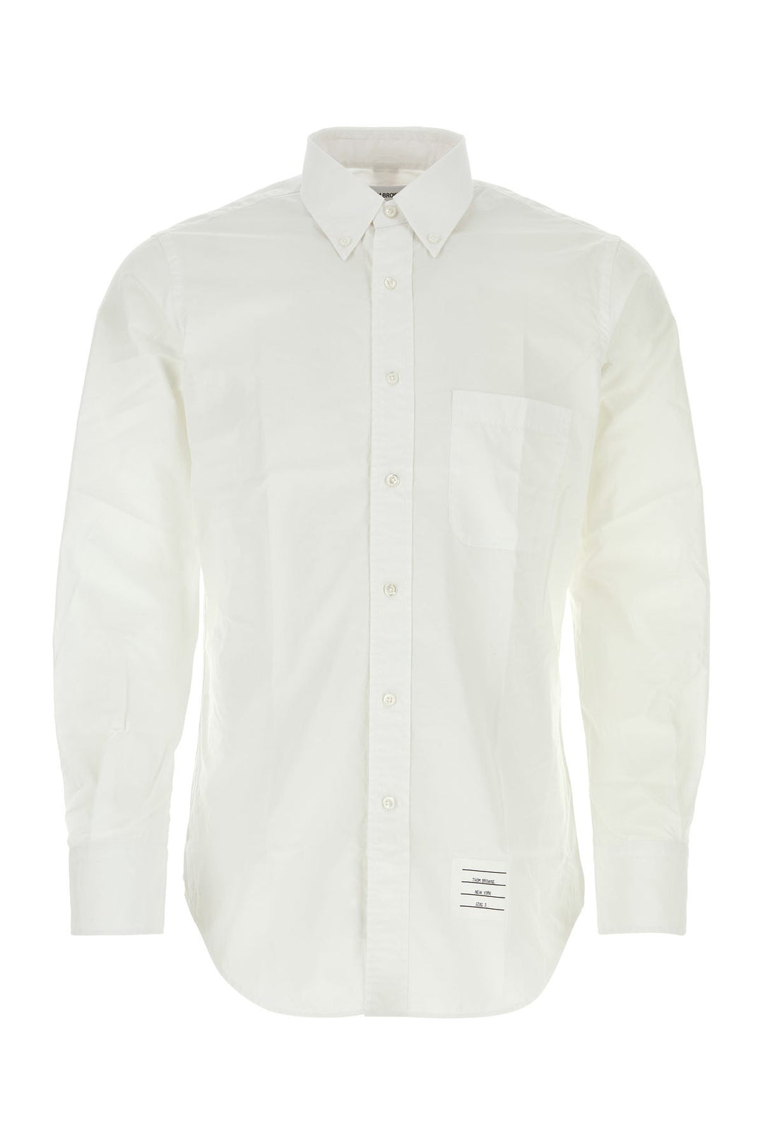 White popeline shirt