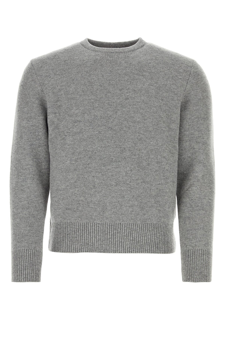 Grey wool sweater