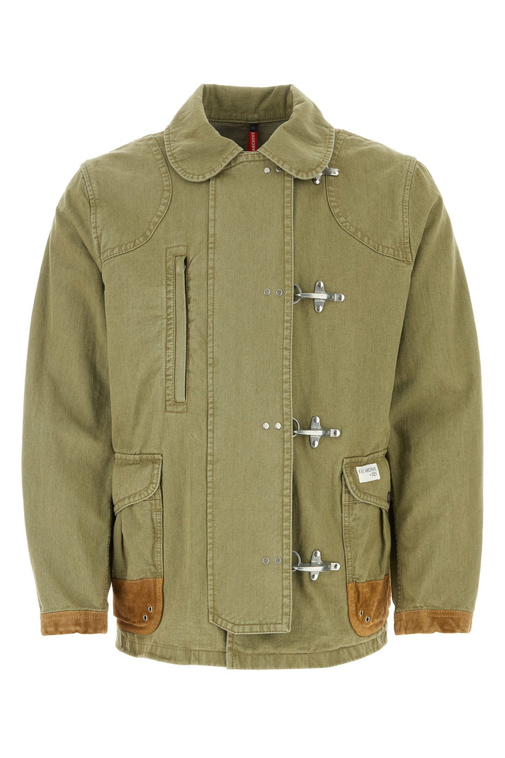 Green cotton jacket