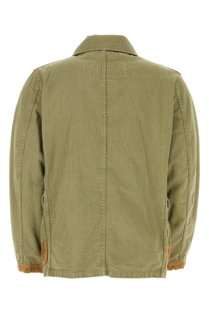 Green cotton jacket