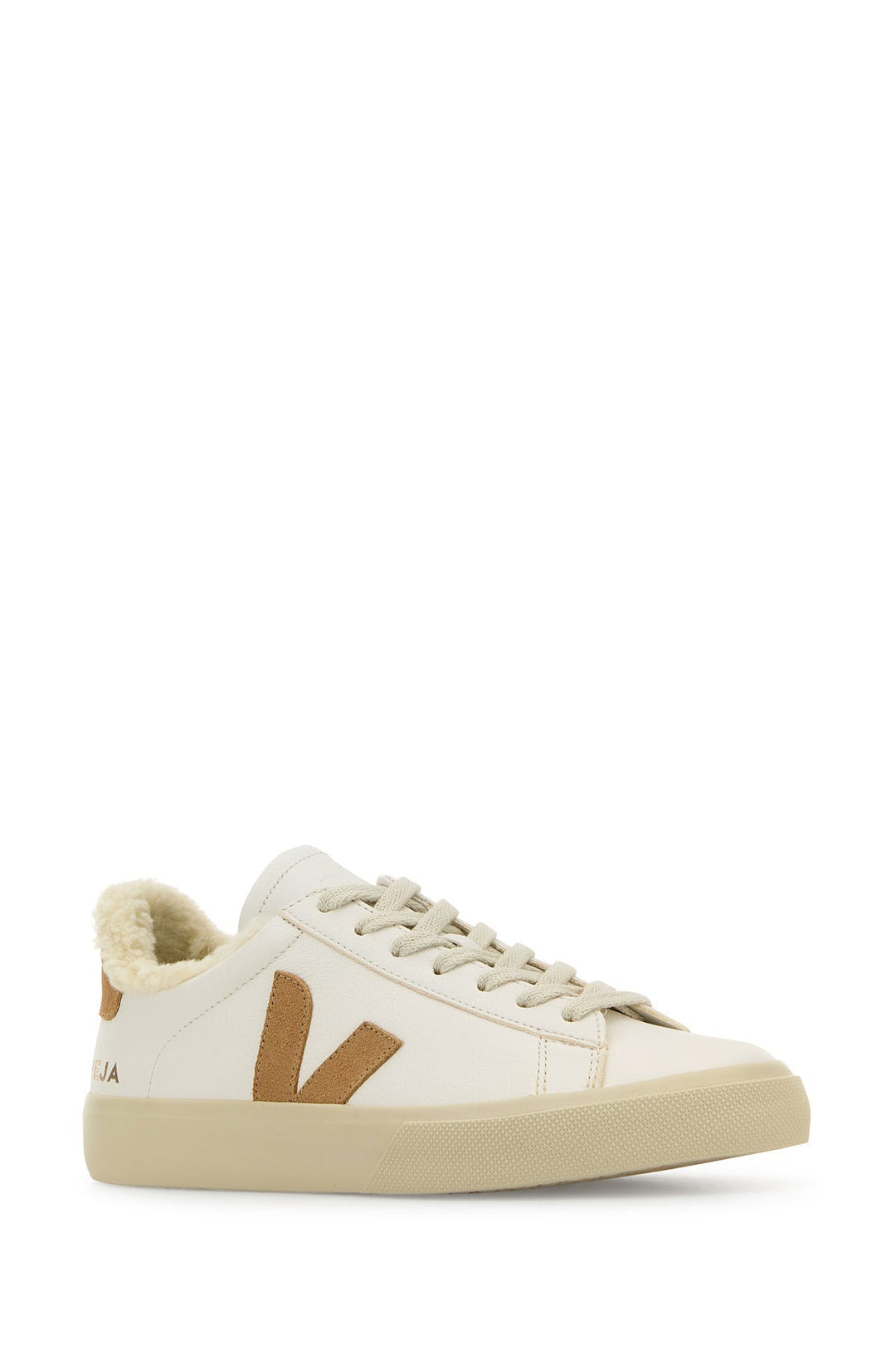 White leather Campo Winter sneakers