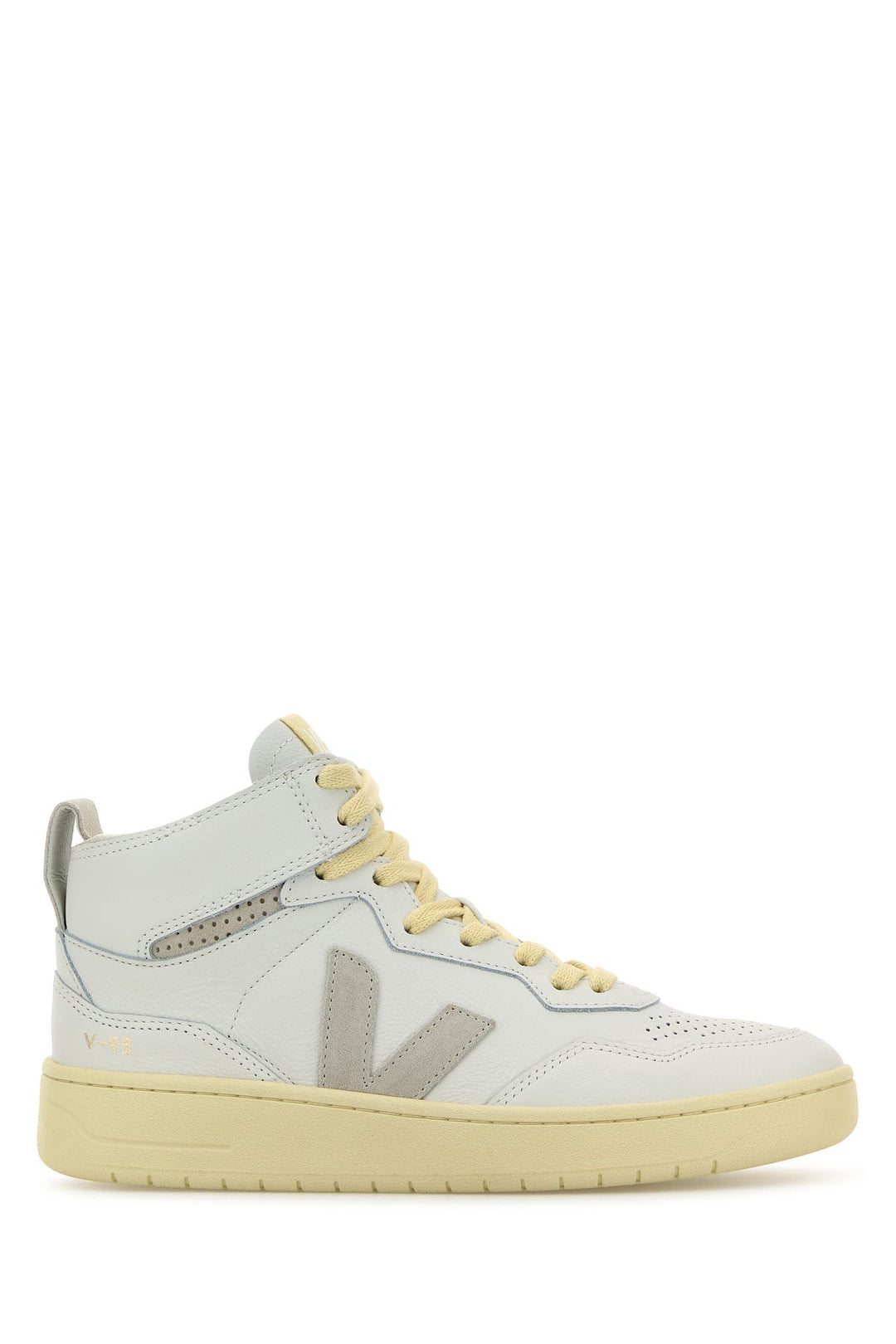 White leather V-95 sneakers