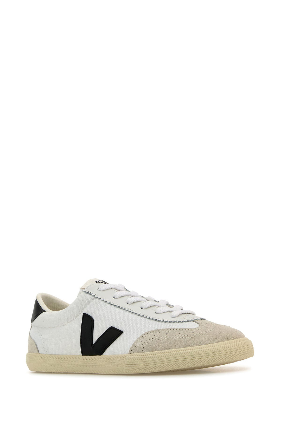 White canvas Volley sneakers