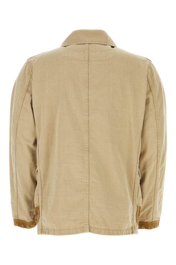 Beige cotton jacket