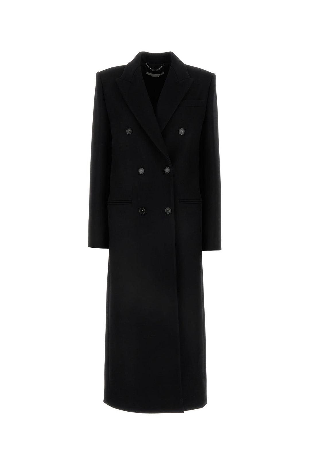 Black wool coat