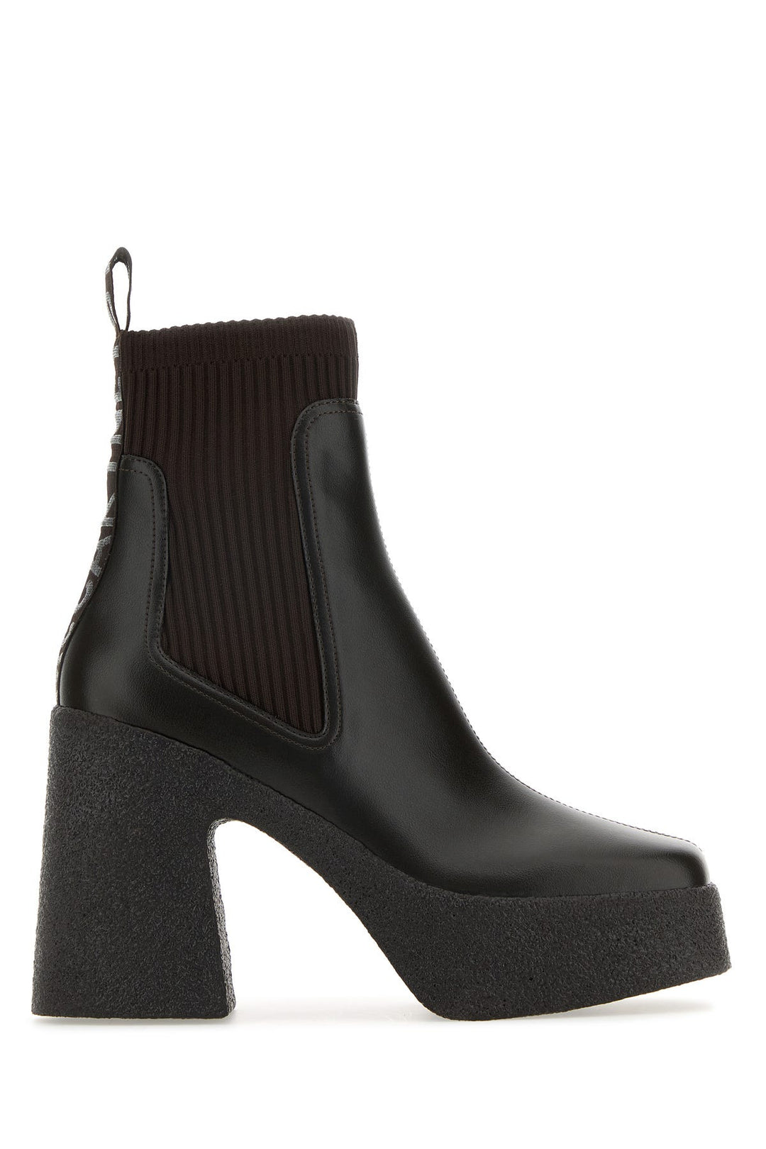 Dark brown alter mat Skyla ankle boots